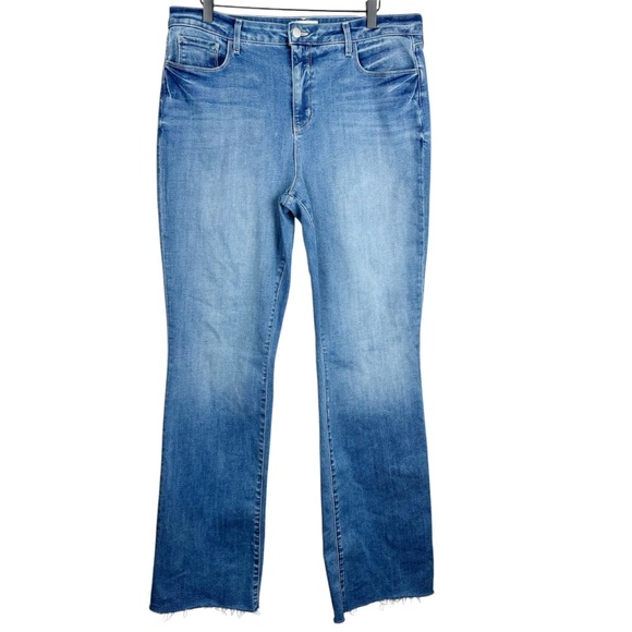 L’agence‎ Jeans Womens 34 Ruth High Rise Straight Stretch Denim Harvey - Picture 1 of 14